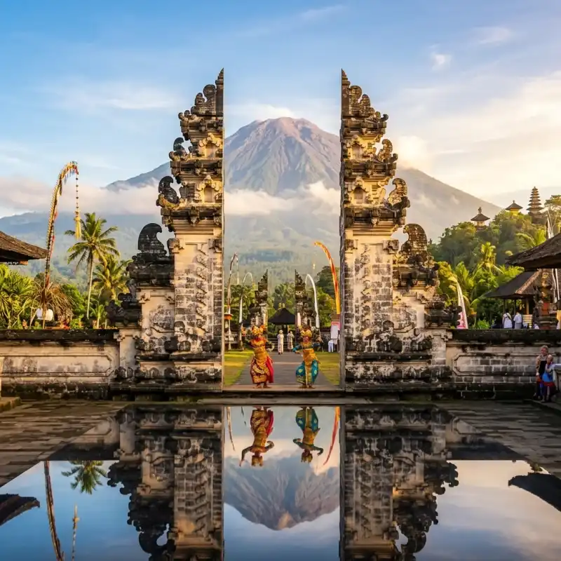 Bali Temple Gates